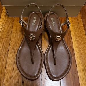 Michael Kors Wedge Thong Sandal.